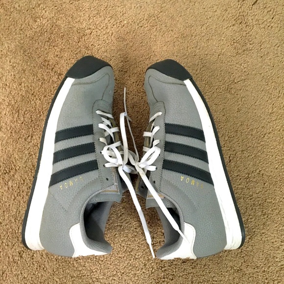 adidas Gray and Black Women's Sneakers - Picture 5 of 9